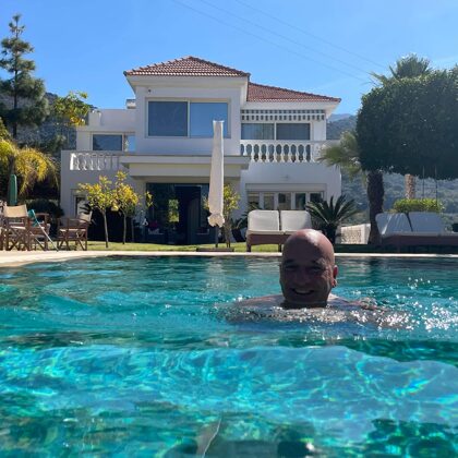 Wetter vom 10.3 Pool 25 Grad herrlich 